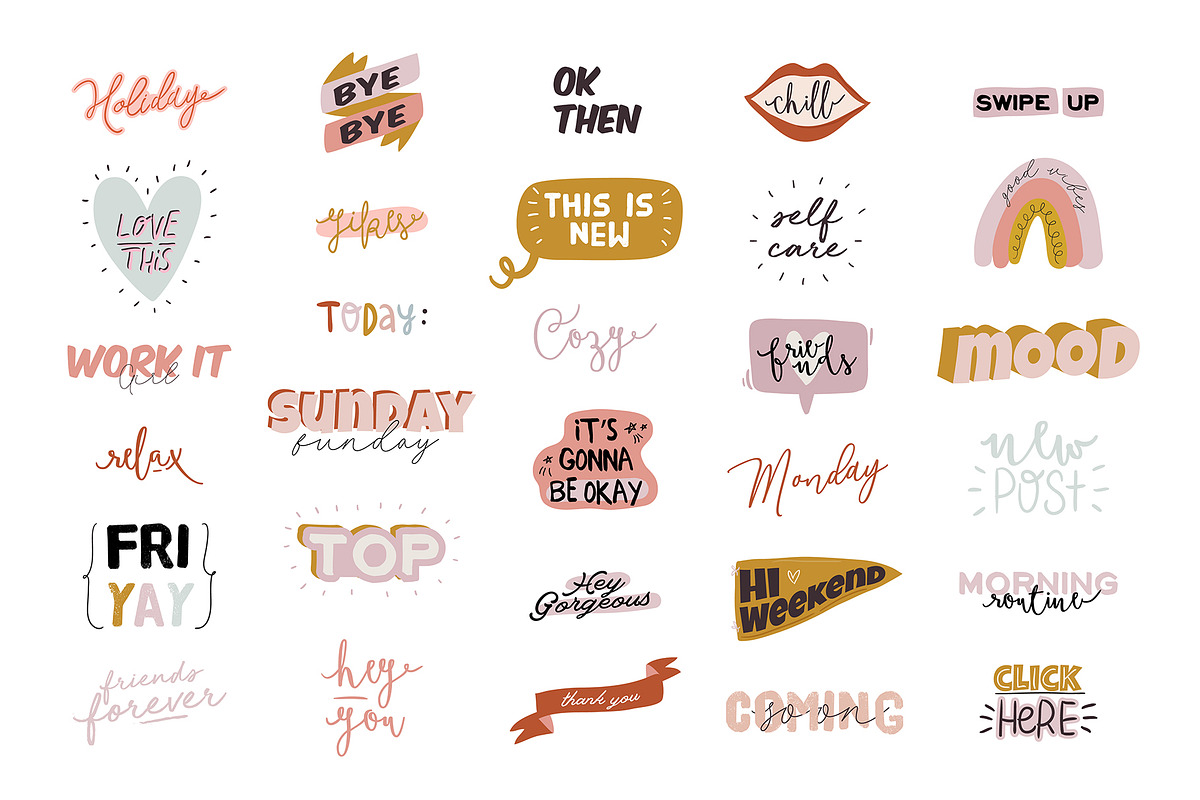 Woman Mystery & GRL Power BUNDLE, an Object Graphic by Ruslana Lubenets (Photo 102 of 123)