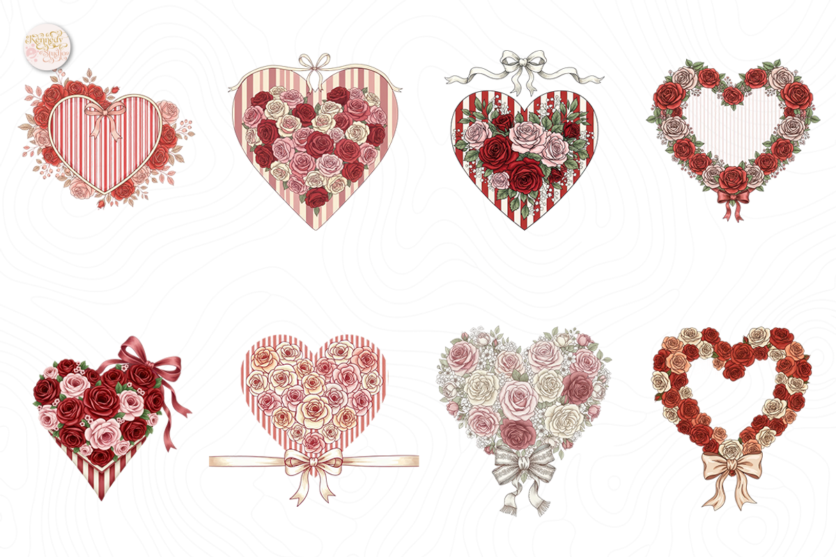 Happy Valentine’s Day Heart PNG, an Object Illustration by KennedyStudio (Photo 2 of 5)