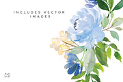 Serene Flower Clipart Set, an Illustration by Twigs and Twine (Thumbnail 6 of 10)
