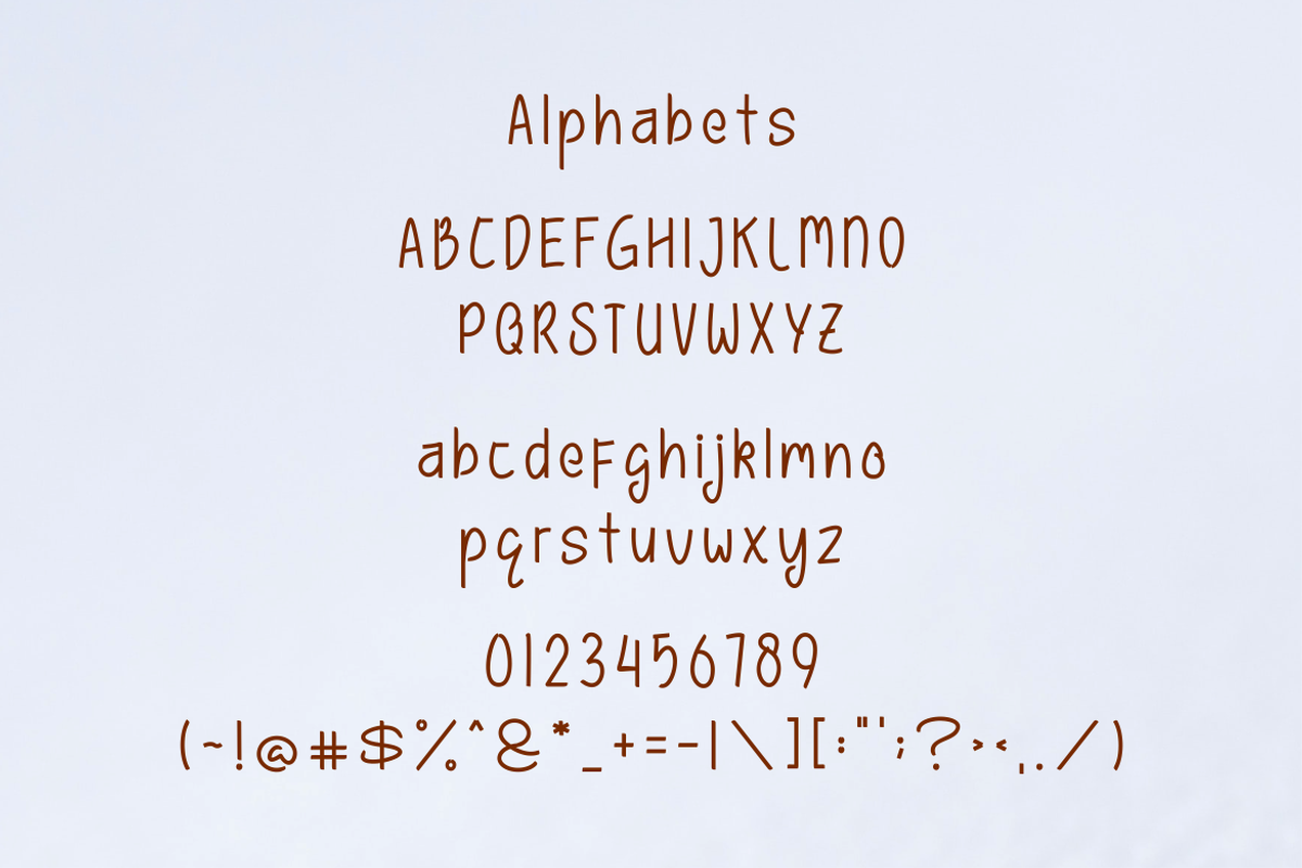 Carbhen Uchek Font, a Script Font by ponuppo (Photo 3 of 5)