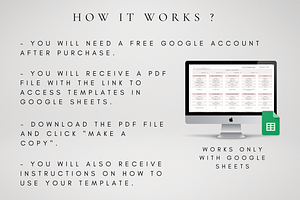 Google Sheets Wedding Vendors