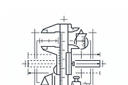 52 Smart Data Analytics Icons, an Outline Icon by adenpinkstore (Thumbnail 5 of 16)
