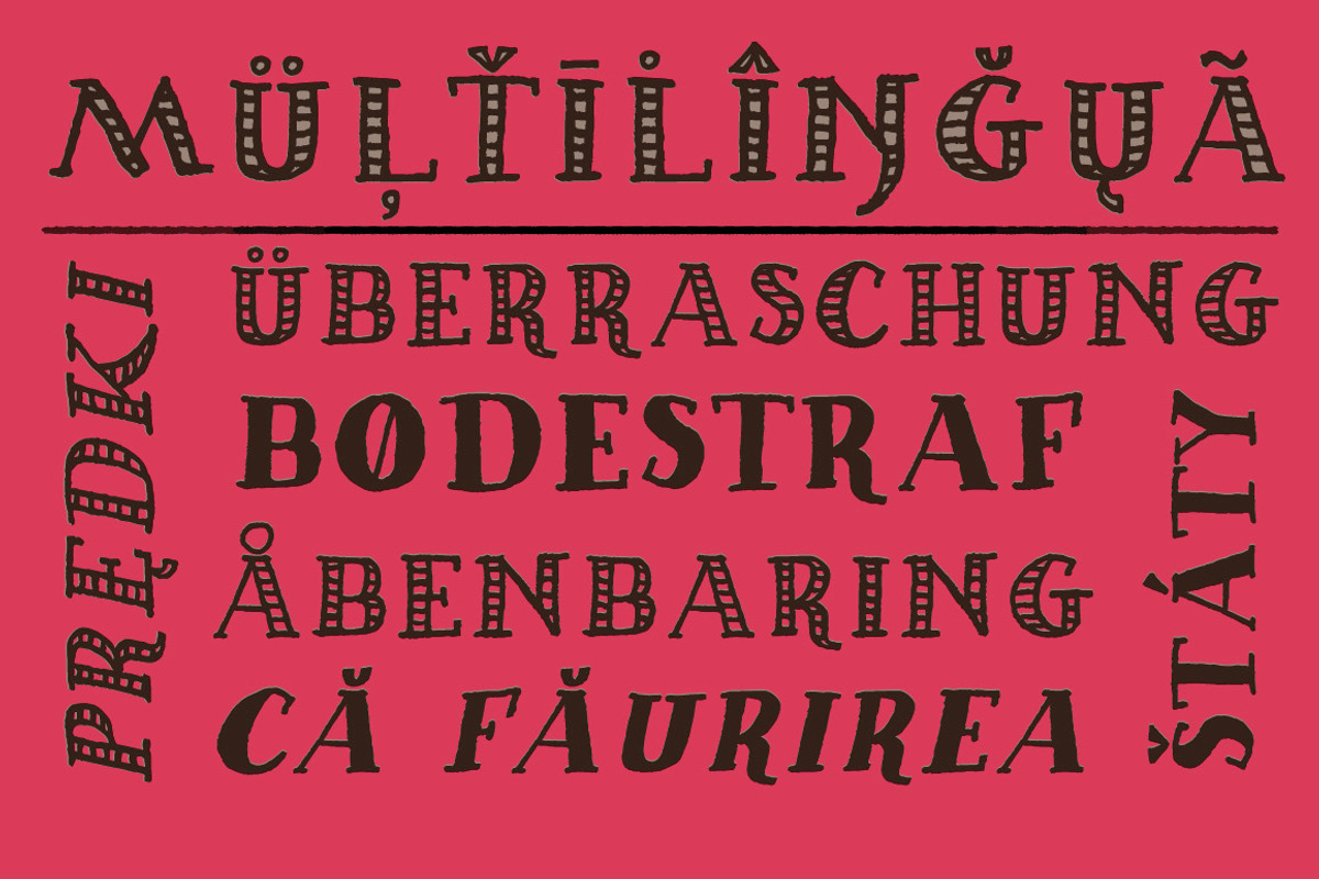 BrewBear, a Font by Pan Cabaj (Photo 4 of 7)