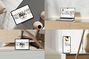 NUERA - Warm Vibes Mockup Bundle, a Device Mockup by Creavora (Thumbnail 7 of 10)