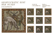 Pattern Aristocratic hunt, a Pattern Graphic by Natalia0307 (Thumbnail 3 of 11)