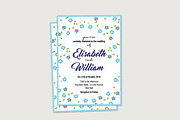 Forget Me Not - Wedding Invitation, an Invitation Template by Northern Kraft (Thumbnail 3 of 3)