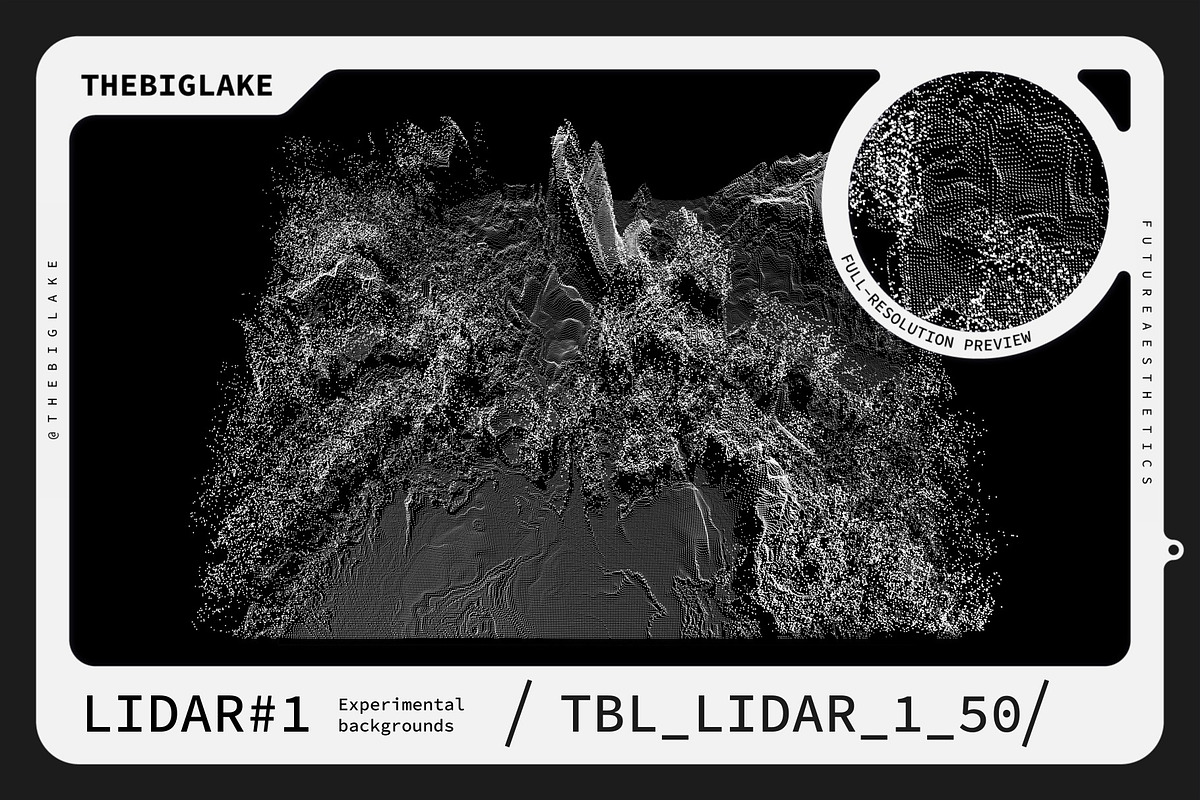 LIDAR #1 experimental backgrounds, a Texture Graphic by TheBigLake (Photo 13 of 13)