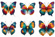Colorful Butterfly Juneteenth Clipar, an Illustration by DreamPrint404 (Thumbnail 5 of 5)