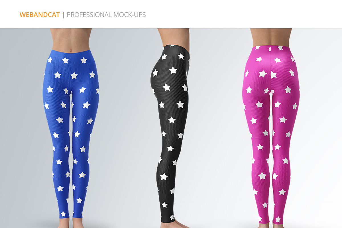 Leggings Mock-Up, a Bottom Mockup by WebAndCat (Photo 2 of 8)