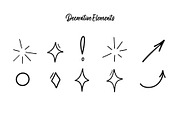 Soccer doodle vector line set, an Object Graphic by ElenaPlatovaArt (Thumbnail 5 of 5)