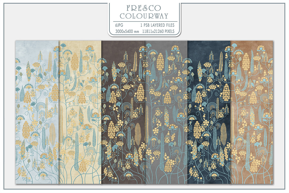 Fresco collection Lines of life, a Wallpaper Graphic by Natalia0307 (Photo 3 of 17)