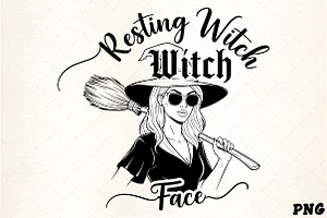 Resting Witch Face Quote, an Illustration by CrexoraLab