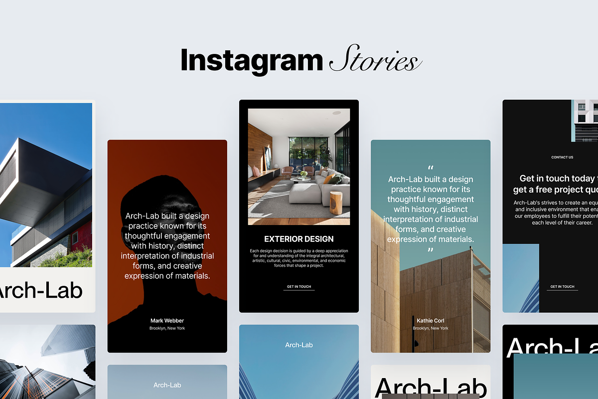 Arch-Lab Social Media Kit, a Social Media Template by Skaler Lab (Photo 2 of 6)