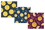 Citrus Circuitry Digital Paper, a Pattern Graphic by FloridPrintables (Thumbnail 4 of 6)
