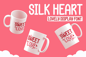 Silk Heart - Lovely Display Font