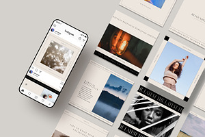 Morena Instagram Kit Canva/InDesign