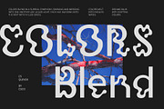CS Quiver – Trippy Font, a Sans Serif Font by Craft Supply Co. (Thumbnail 2 of 8)