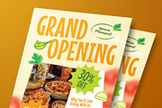Restaurant Grand Opening Flyer Set, a Flyer Template by Annora Studio (Thumbnail 4 of 6)