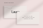 Pink COCO Business Card Mockup, a Print Template by Lesse Studio (Thumbnail 7 of 8)