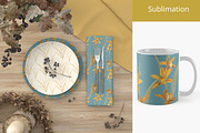 Orchid Botanical Pattern Bundle, a Pattern Graphic by Floraphoria (Thumbnail 9 of 11)