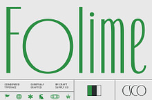 Folime – Condensed Sans Serif