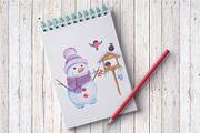 Snowmen's life, an Illustration by Red_cat (Thumbnail 6 of 7)