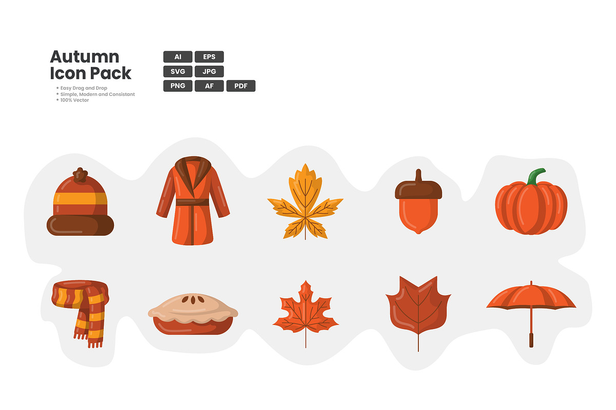 Autumn Icon Pack, a Duotone Icon by erifqizeicon (Photo 1 of 3)