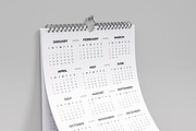 Modern Printable Wall Calendar, a Stationery Template by MightyDesign (Thumbnail 4 of 7)