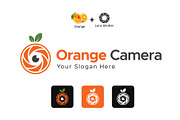 Orange Camera Photography Logo, a Branding & Logo Template by Design Box (Thumbnail 2 of 4)