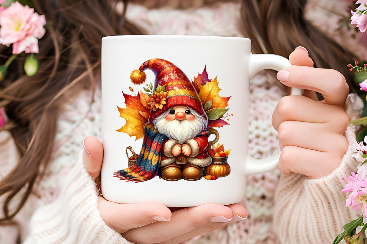 Gnome Thanksgiving Mood Clipart, an Illustration by RobertsArt (Photo 4 of 7)