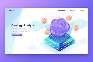 Geology - Banner & Landing Page