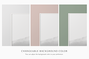 2x3 Portrait Frame Mockup Bundle, a Household Mockup by Lelu Art Design (Thumbnail 9 of 11)
