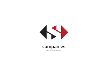 Letter S Arrow Square Creeative Logo