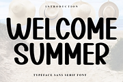 Welcome Summer, a Serif Font by InermediaSTUDIO (Thumbnail 1 of 8)