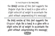 Ds Hand Regular, a Font by CozyFonts Foundry (Thumbnail 7 of 7)