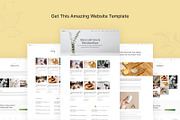 Amanda - Blog HTML Website Template, a HTML Template by TemplatesJungle (Thumbnail 2 of 6)