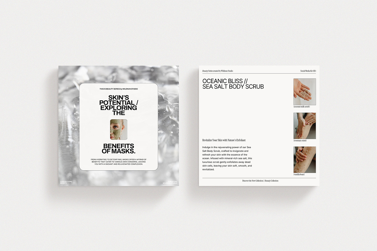 Beauty - Social Media Kit (III), a Social Media Template by Wildnun Studio (Photo 5 of 19)
