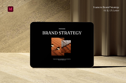 FRANCES / Brand Strategy, a Brochure Template by Studio Dara