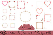 Border Frame Coquette PNG, an Illustration by CrexoraLab (Thumbnail 1 of 5)