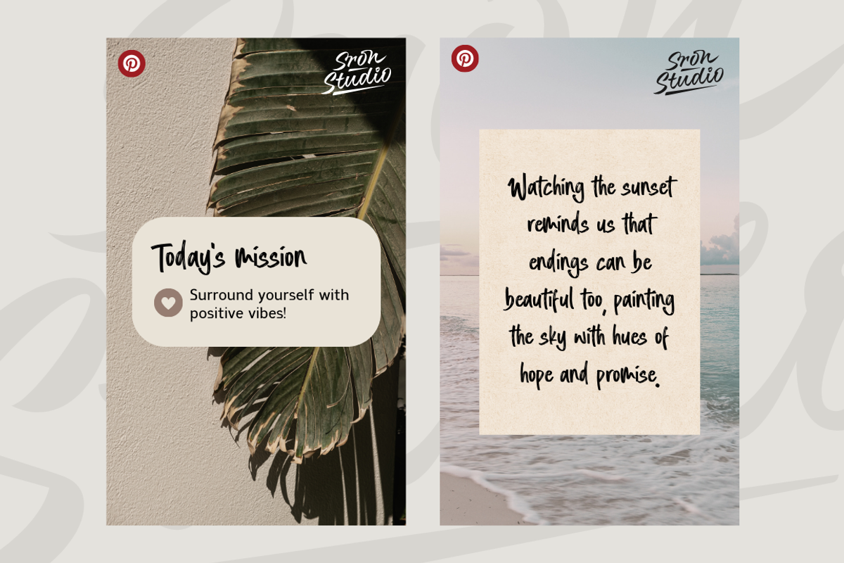 Ramidots - Handbrush Font, a Script Font by Sronstudio (Photo 5 of 14)