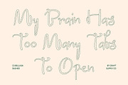 CS Belluga Dashed, a Handwritten Font by Craft Supply Co. (Thumbnail 5 of 8)