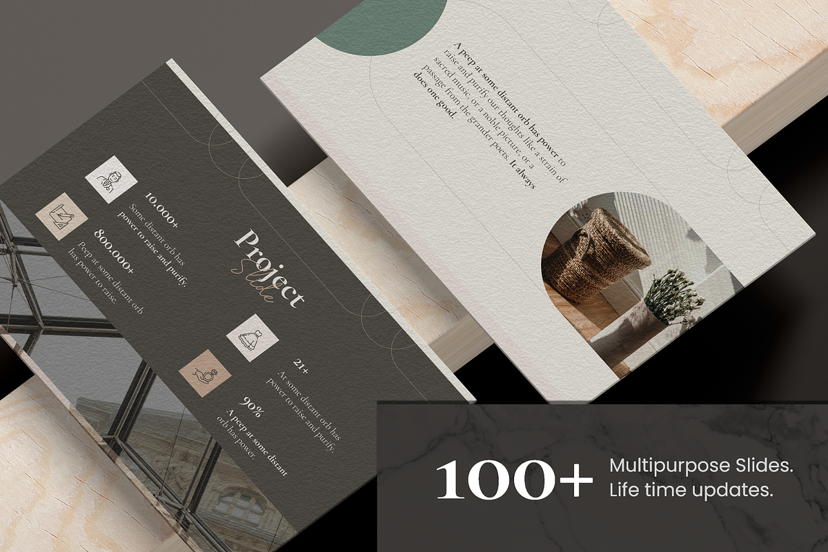 Multipurpose Presentation Template, a Presentation Template by MNML Agency (Photo 2 of 29)