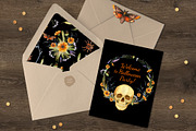 Watercolor Halloween Clipart, an Object Graphic by Valin Malin (Thumbnail 14 of 14)