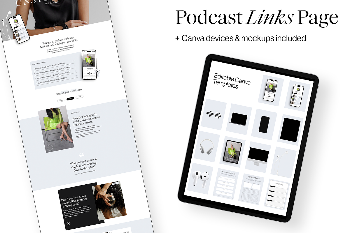 Showit Website Template for Coaches, a Websites & App Template by ByApril.Co Creative House (Photo 5 of 8)