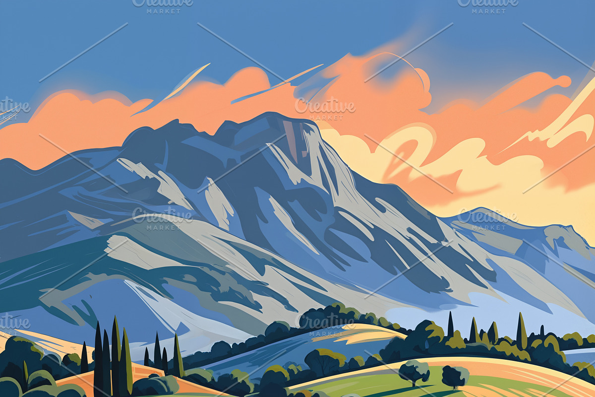 36 Italy-Themed Illustrations, a Background Graphic by h.utomo (Photo 20 of 36)