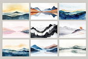 Abstract landscape oil painting art, a Decorative Illustration by fei long (Thumbnail 9 of 10)