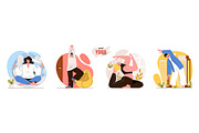 Flat People Concept Illustrations, a Finance Illustration by alexdndz (Thumbnail 14 of 14)