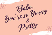 Amarila - Lovely Handwritten Font, a Script Font by Balpirick Studio (Thumbnail 4 of 8)