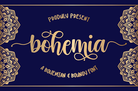 Bohemia - Modern Handlettering, a Script Font by Good Java Studio