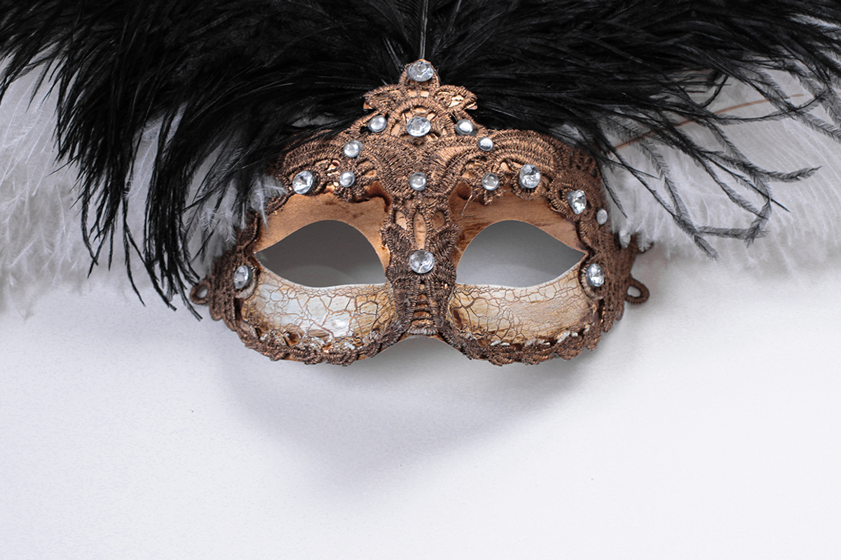 Mardi Gras Masks with Feather Plumes, an Arts & Entertainment Photo by Deviant (Photo 3 of 5)